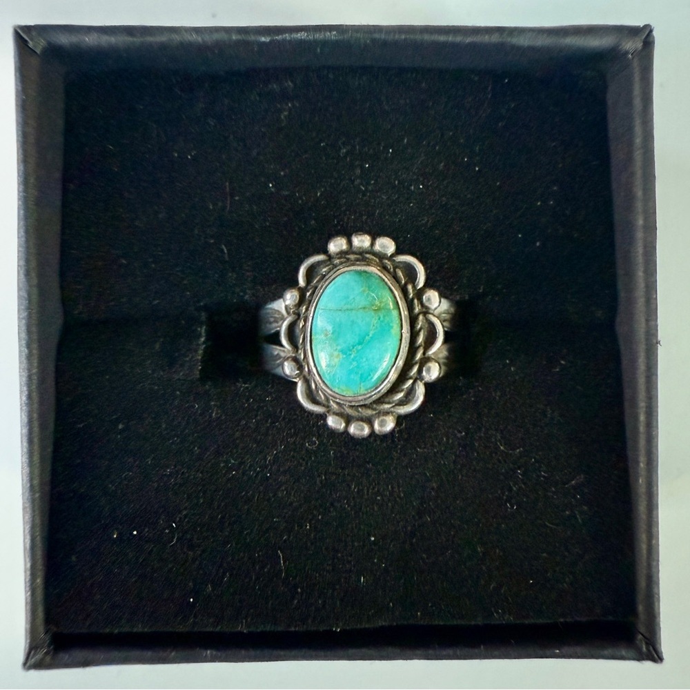 Bell Trading Post turquoise sterling silver ring